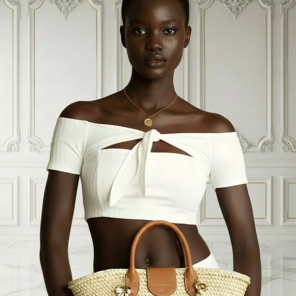 101. etophe studios Knot Crop Top